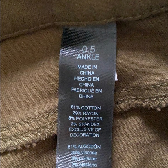 Chico’s “So Slimming GirlFriend Ankle” pants Sz 6 - Picture 7 of 8